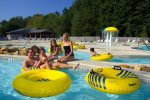 Enjoy our outdoor pool and lazy river